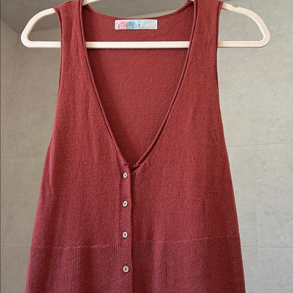 Free People Sleeveless Rust Maxi Dress - Picture 3 of 6